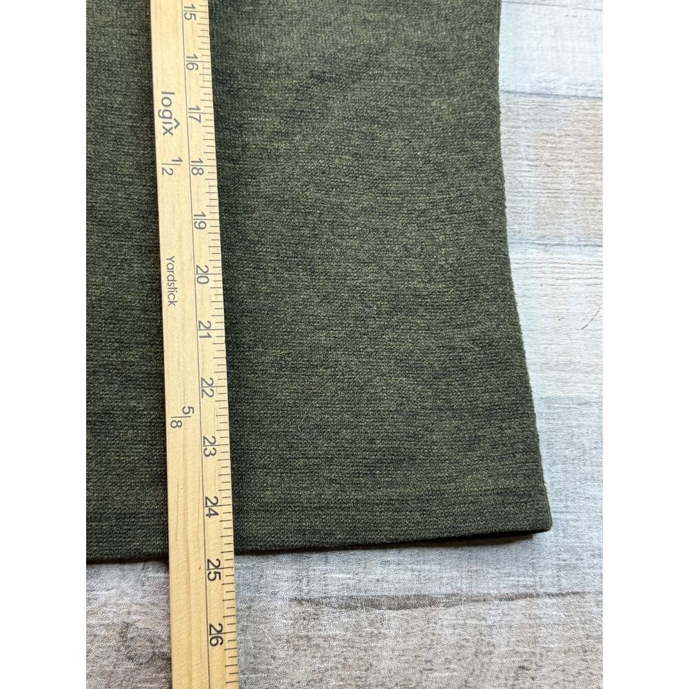 Ibex Merino Wool Full Zip Vest Mens M Green Outdoor Zipper Pockets Travel Hiking - Picture 8 of 8